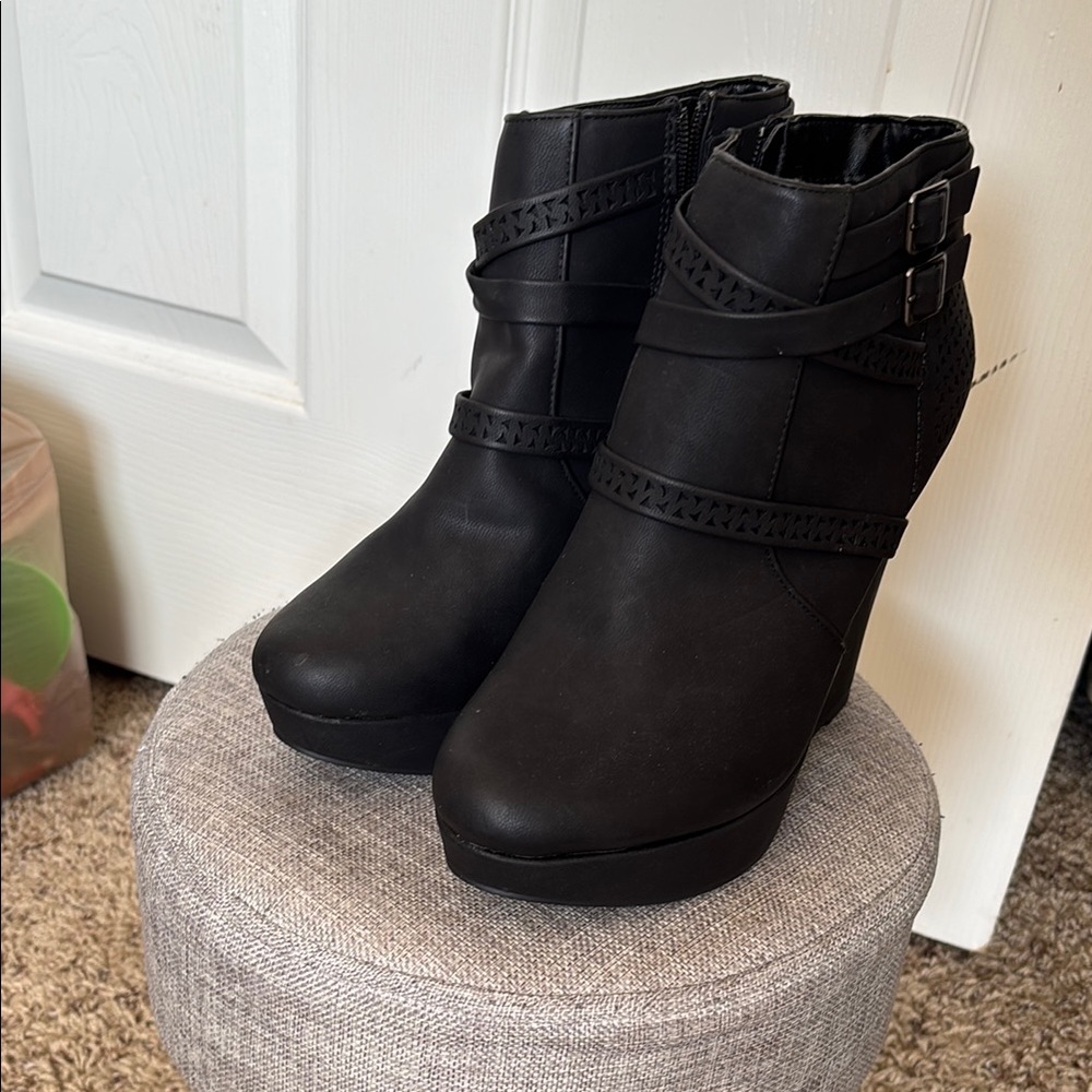 Women's Black Ankle Boots